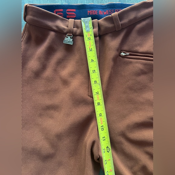GERRY SCHUMACHER rust Equestrian  riding pants sz XS - Picture 7 of 13
